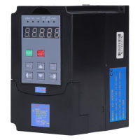 อินเวอร์เตอร์ความถี่ตัวแปร อินพุตเฟสเดียว 95‑135V เอาต์พุต 3 Inverter เฟส AC110V 0.75kw A2‑4007