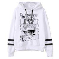 Jujutsu Kaisen Hoodies ผู้หญิงคาวาอิสวยฤดูหนาวเสื้อเชิ้ตมีฮู้ดหญิงเกาหลีคลุมสไตล์เสื้อเชิ้ตมีฮู้ด