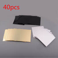 40Pcs Square Mirror Wall กระเบื้องโมเสคสติกเกอร์ Self Adhesive Elegant Home พื้นหลังห้องนั่งเล่นตกแต่ง10x10cm