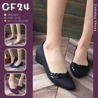 COD SDFERYRTUTYUY ꕥCatalog Shoesꕥ รองเท้าคัชชูแฟชั่นหัวแหลม ส้นเตี้ย สีพื้น 5 สี เบอร์ 36-41 (76)