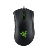 Razer DeathAdder Essential สายเมาส์สำหรับเล่นเกมส์2021รุ่น Ergonomic เม้าส์6400DPI ออปติคอลเซ็นเซอร์5ปุ่มตั้งโปรแกรมได้