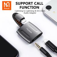 Mcdodo Lightning To 3.5mm Aux Audio Adapter OTG Jack Call Earphone Charging Converter Splitter For iPhone 13 12 11 Pro Max iPad