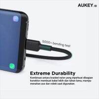 ใหม่ Aukey CB-CMD39 สายชาร์จ USB A เป็น C ยาว 3 เมตร ไม่มีแพ็ค รับประกัน wfg