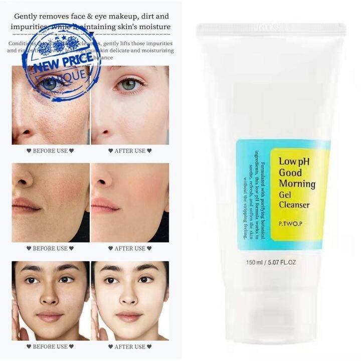 COSRX Low pH Good Morning Gel Cleanser soothing [Korean, Facial wash