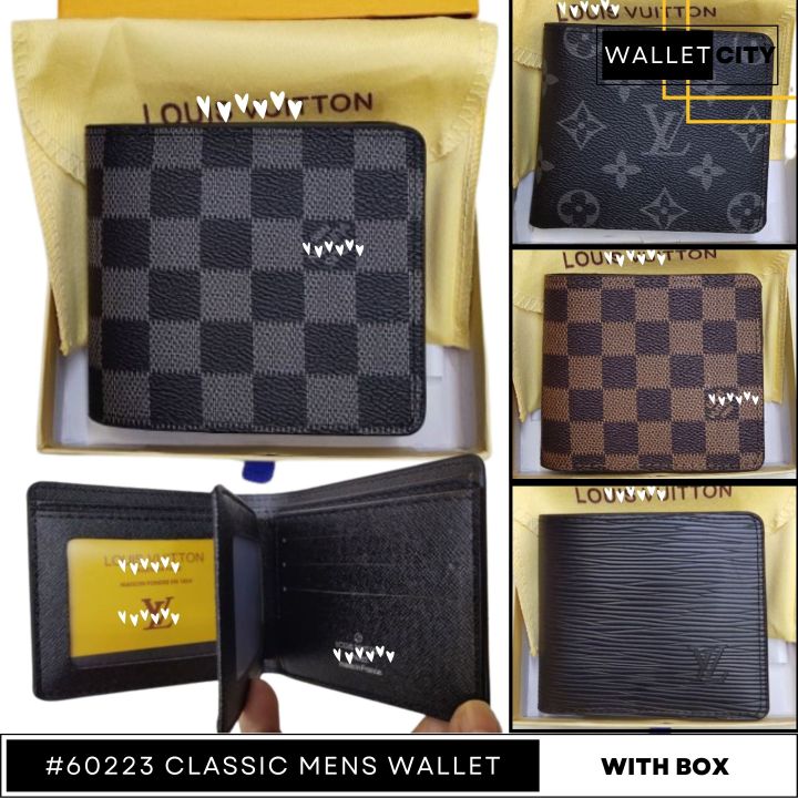 Walletcity Classic Style Bifold Men's Wallet With Picture Slot (With Box) # 60223