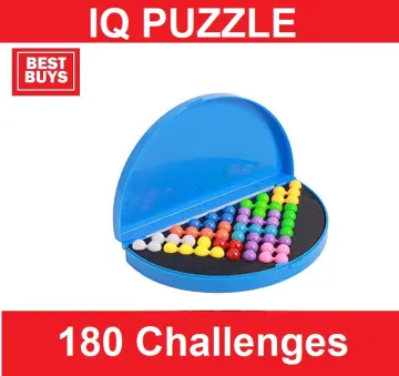 IQ Logic Pyramid Beads Puzzle 3D Mind Brain Teasers Kids