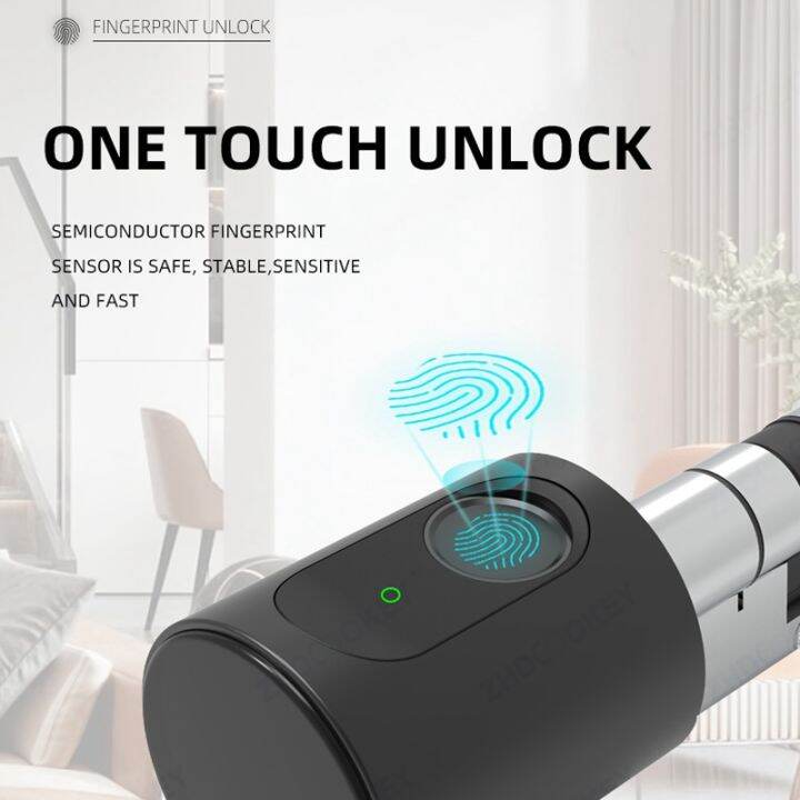 สมาร์ทล็อคกระบอก-tuya-ble-ยุโรป-biometric-ลายนิ้วมือ-ic-card-app-keyhole-ที่มองไม่เห็น-diy-extension-ขนาดประตูอิเล็กทรอนิกส์ล็อค