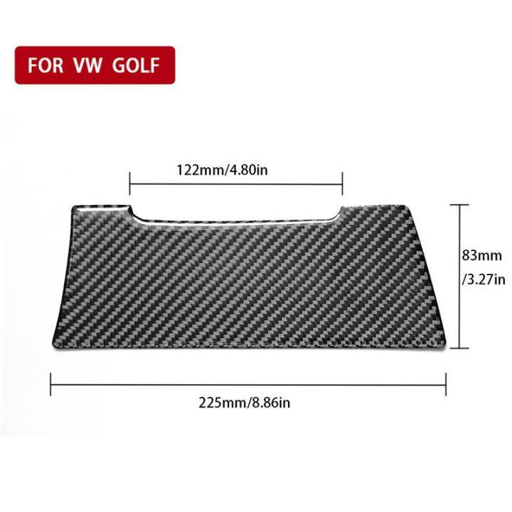 carbon-fiber-accessories-car-transmission-shift-panel-ac-switch-headlight-frame-trim-for-vw-golf-7-gti-r-gte-gtd-mk7-2013-2019