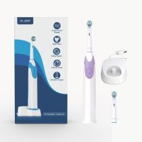 HOKDS New 3 Modes Electric Toothbrush Rotation Clean Teeth Waterproof Portable Rechargeable Tartar Remover Electric Toothbrush Adult