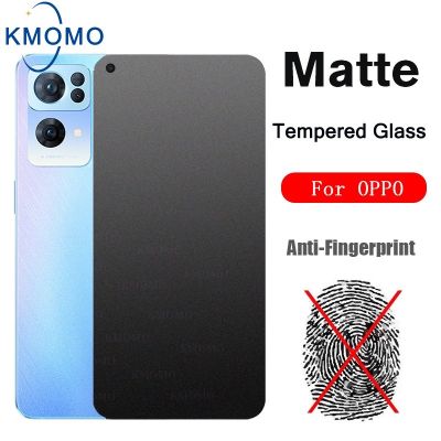 （A LOVABLE） Anti-ลายนิ้วมือกระจกอย่างหนา Matte OPPO Reno 8 Pro 5G 8z 7 SE 7z 5z 5 4 3 2z 2F 10x ซูมปกป้องหน้าจอ
