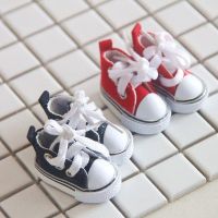 COD DSFGREYTRUYTU 20cm Doll Shoes Canvas Shoes Cotton Doll Shoes Length 5cm