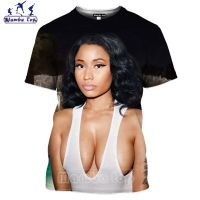 Mamba Top 3D Hot Sale Sexy Singer Nicki Minaj T Shirt Women Fun Yoga Short Sleeve Bikini Goddess Exposed Men Tshirt Hip Hop Tees