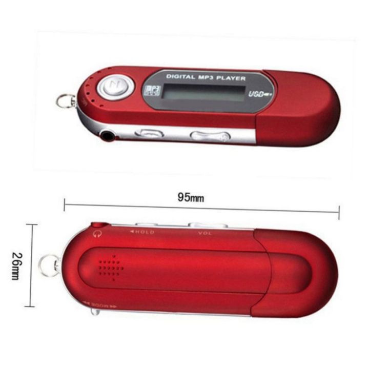 เครื่องเล่นเพลง-mp3-4-usb-ขนาดเล็กจุกิกะไบต์-วิทยุ-fm-หน้าจอแอลซีดีแบบดิจิตอลไมโครโฟนไม่มีแบตเตอรี่-mp3สำหรับนักเรียน