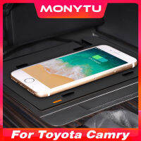 สำหรับ Toyota Camry 2018-2022 QI Car Wireless Charger , 15W Fast Charging ที่วางโทรศัพท์การปรับเปลี่ยนผลิตภัณฑ์อุปกรณ์เสริม