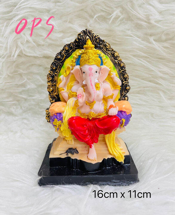 Colorful Ganesha Statue Ganesha Statues Vinayagar Statue Premium