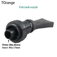 Fish tank nozzle 30mm Fish Tank Drainage joints Aquarium Accessories Water Tank Connector 16mm Hose Parts Pipe Adapter 1 Pcs