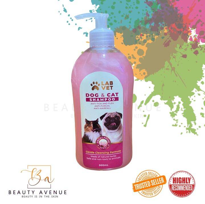 LAB VET Dog and Cat Shampoo SWEET FRESH (With Freebies) Lazada PH