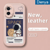 เคส Dienya สำหรับ OPPO เคส A36 A96 A76การ์ตูนพื้นที่ดีไซน์ใหม่ซิลิโคนนิ่มเคสใส่โทรศัพท์หนังเคสมือถือกันกระแทกป้องกันการตกพร้อมกับเคสป้องกันกล้องเลนส์คลุมทั้งหมด