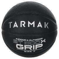 ลูกบาสเกตบอล เบอร์ 7 สำหรับผู้ใหญ่รุ่น BT500 Grip (สีดำ) มาตราฐาน FIBA Basketball Ball   BT500 Grip Adult Size 7 Basketball - Black Great ball feel ลูกบาสเกตบอล 7