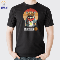 Dogcoinรหัส Bit.4 เสื้อคอตต้อน100% สกรีนลายเจ๋ง ใส่สบาย