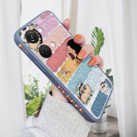 เคสสำหรับ OnePlus Nord 3 5G ลายการ์ตูนหลากสี Nowara Shnosuke Crayon Shin-Chan เคสโทรศัพท์ดีไซน์ด้านข้างลายขอบสี่เหลี่ยมปลอกซิลิโคนน้ำคลุมทั้งหมดเคสกล้อง