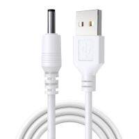 USB สำหรับ DC 3.5 มม. x 1.35 มม. 2A สูงสุดสำหรับ DC Barrel Jack สายไฟ USB LED Strip ไฟไฟฉายสายชาร์จ