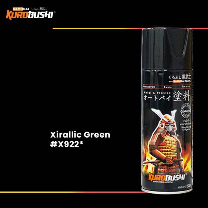 Samurai Paint, Xirallic Green X922* Aerosol Lazada Indonesia