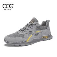 CCE mens shoes large pier layer pigskin breathable and comfortable sports shoes trendy British retro shoes men 89289-LQ shoes