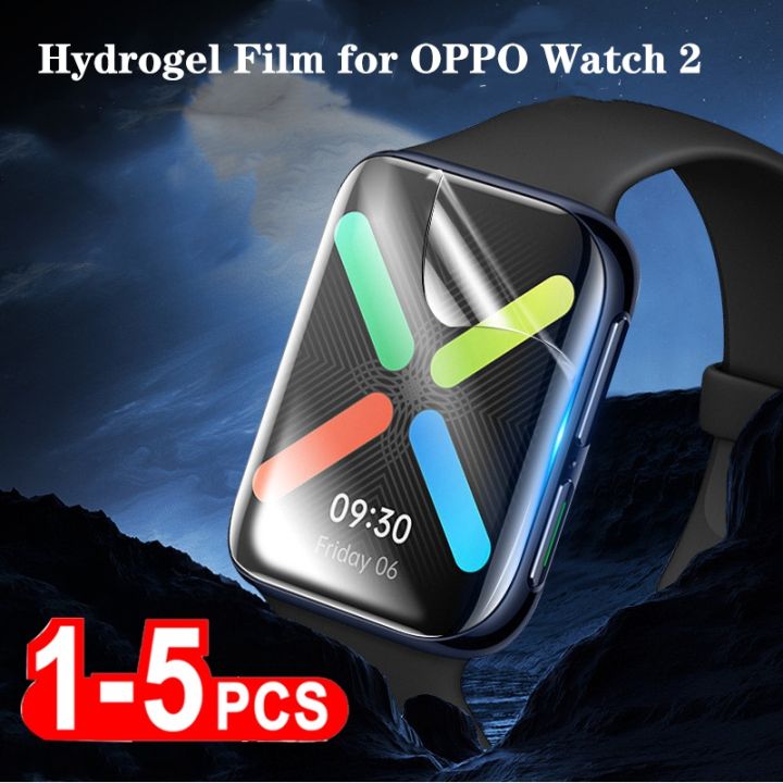 ฟิล์มไฮโดรเจลสำหรับนาฬิกา-oppo-2-3-pro-42มม-46มม-41มม-เต็มจอปกป้องหน้าจอฟรีกระจก