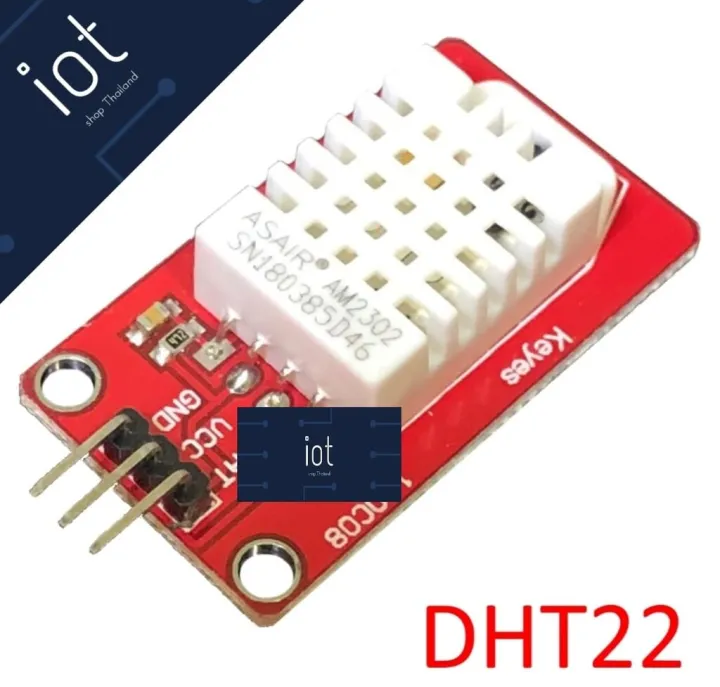 DHT22 AM2302 Digital Temperature & Humidity Sensor Module แม่นยำมาก ...