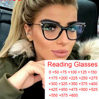 Glasses Cat Eye Women Men Computer Eyeglasses Oversized Optical Reading Eye Glasses Blue Light Filter Presbyopia Eyewear Oculos