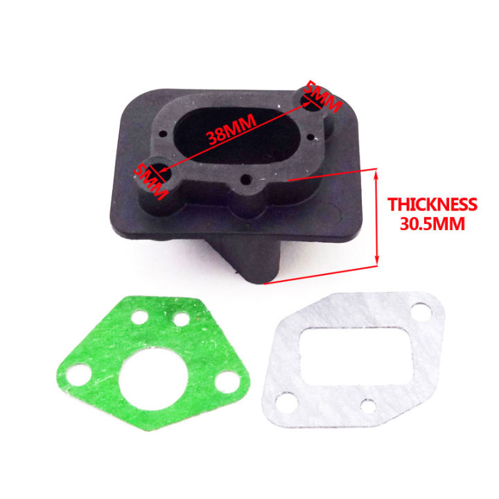 inlet-intake-manifold-gaskets-for-33cc-43cc-49cc-goped-moped-scooter-cat-eye-mini-moto-dirt-pocket-bike-go-kart-minimoto