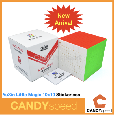 รูบิค 10x10 Yuxin Little Magic 10x10 Stickerless | By CANDYspeed
