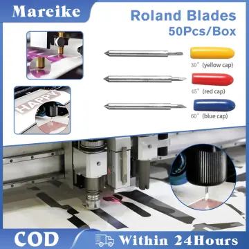 50pcs-30 45 60 Cricut Cutting Replacement Blades Roland Vinyl Cutter  Plotter