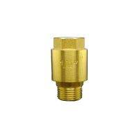 1/2" 3/4" 1" BSP Male To Female Thread Brass Vertical Lift Spring Check Valve One Way Non-return Valve For Water Plumbing Valves