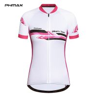 ZZOOI PHMAX Womens Cycling Jersey Mountain Maillot Bike Shirt Downhill Jersey Anti-UV Bicycle Jerseys Summer Bicycle Clothing Men