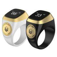 Smart Rings For Men Islamic Ring Counter Prayer Reminder 5 Prayer Time Reminders Rechargeable Clicker Display