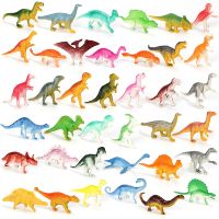 10/24pcs Mini Dinosaur Toy Set Little Dinosaur Figurine Simulation Dino Toy Collection Kids Model Action For Dino Cake Topper