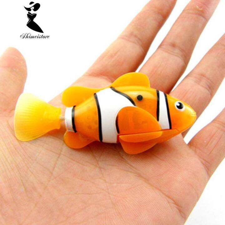 【COD】shimei Fashion Electric Swim Fish Activated Battery Powered ...