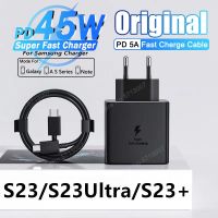 ◇▲✧ PD 45W Original Super Fast Charger For Samsung Galaxy S21 S22 S23 Ultra Plus USB Type C Cable Charger Fast Charging Accessories