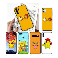 NO81 Pokémon Pikachu Protective เคสโทรศัพท์ หรับ Samsung A72 A02S A02 2 A52 A03 A33 A12 A32 M02 A42 A73 A03S A53 A22 A13 Quantum Core ซิลิโคน ปก