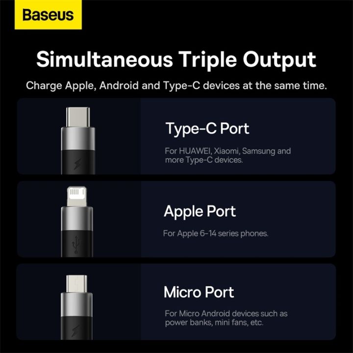 baseus-เครื่องชาร์จ3-5a-usb-c-สายสำหรับ-iphone-14-13-12-pro-11-xiaomi-samsung-macbook-ชนิดไมโคร