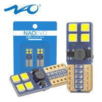 NAO T10 LED ที่จอดรถ3030 12V 5W5 194สำหรับ E90 E92 W5W Auto Dome Clearance หลอดไฟป้ายทะเบียน Amber คริสตัลสีฟ้า