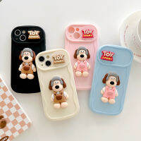 เคสสำหรับ iPhone 14 13 12 11 Pro สูงสุดเต็มรูปแบบยืนกล้องซ่อนสุนัขเคสครอบโทรศัพท์