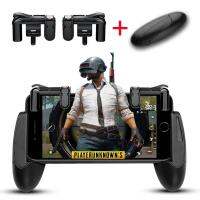 Gadgets.365.dayMobile GamePed จอยเกมพร้อมตัวช่วยยิงเกมแนว PUBG / Free Fire / Rules of Survival 1 Set Best Version PUBG ROS Eat Chicken Games Shortcut Key Joystick L1R1 Shooter Controller PUBG Joysticks Auxiliary Game Button ForRules Of