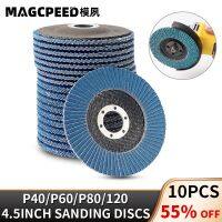 ∏ Sanding Discs 115mm/4.5 Flap Discs Professional Zirconia Polished Disc 40/60/80/120 Grit Angle Grinder Grinding Wheels Blades