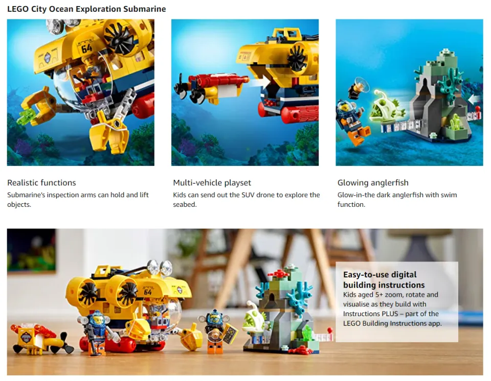 Lego instructions online 60264