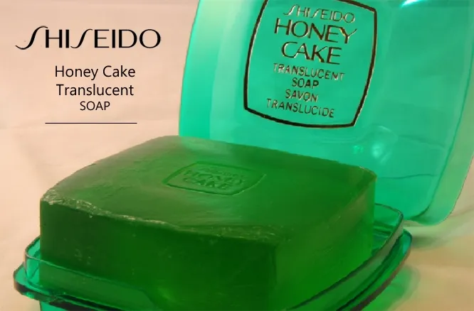 แพ็คคู่] Shiseido Honey Cake Translucent Soap E-4 [Refill] [100g x 2pcs]  ชิเซโด้ สบู่ล้างหน้ายอดฮิต เนื้อฟองหนานุ่ม | Lazada.co.th