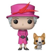 British Queen Figure Doll Ornament UK Queen Elizabeth II And Corgi Doll Collection Decoration The Queens with Kirky Souvenir