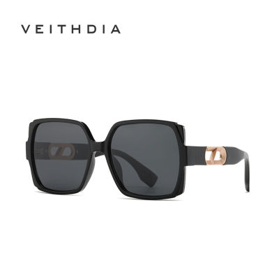VEITHDIA แว่นตากันแดดผู้หญิงแฟชั่นแว่นตากันแดดผู้หญิงโพลาไรซ์,แว่นตากันแดดน้ำหนักเบาเป็นพิเศษป้องกันแสงแดด TR7557
